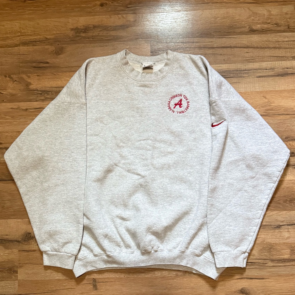 90s Nike Team Alabama Crimson Tide Basketball Crewneck Sweatshirt